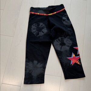 Margarita Black Cropped Leggings